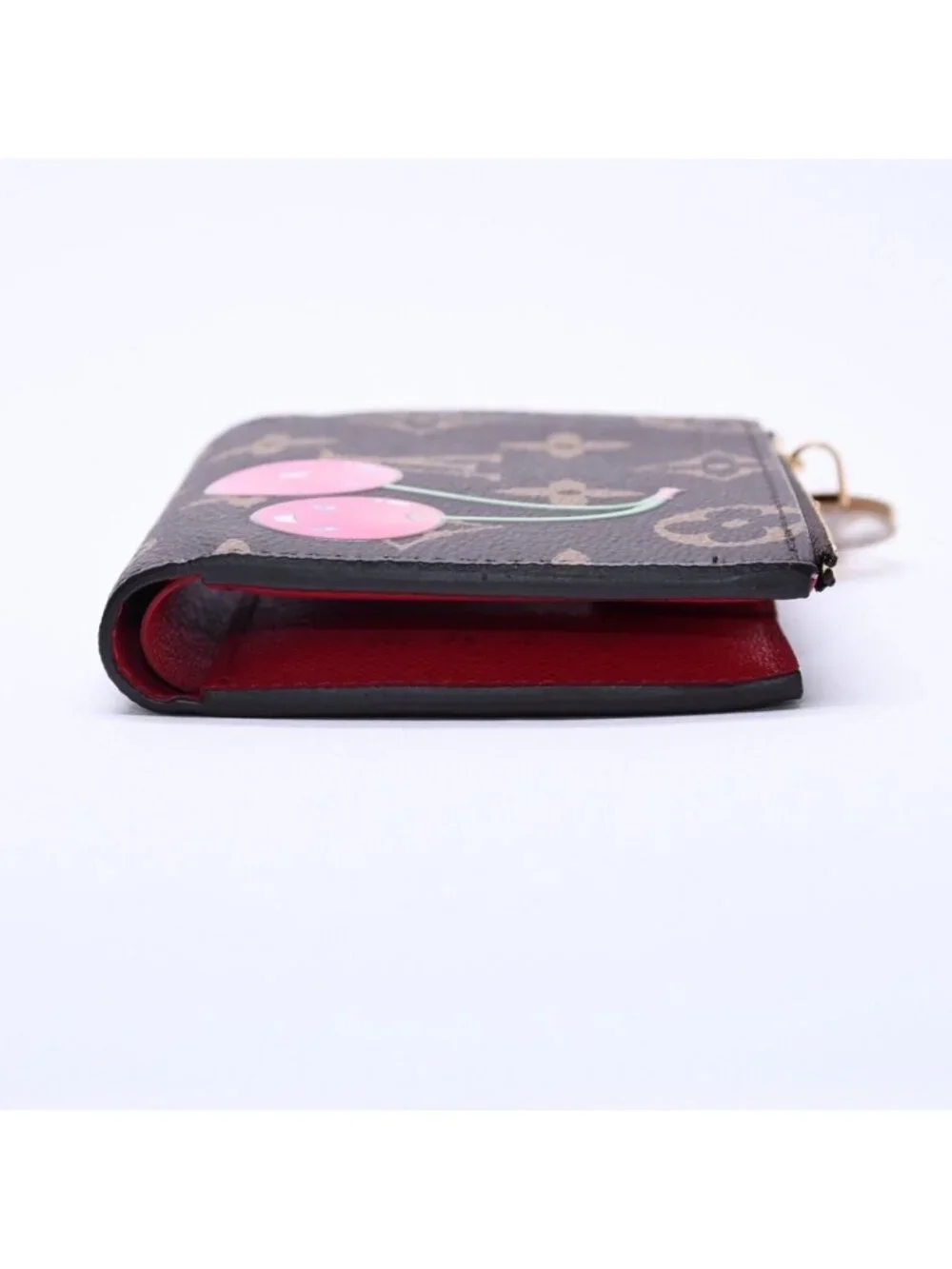 Louis Vuitton Takashi Murakami Portefeuille Lisa Compact Wallet Bifold Brown